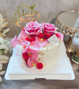 Fresh Flower Cake 鲜花蛋糕