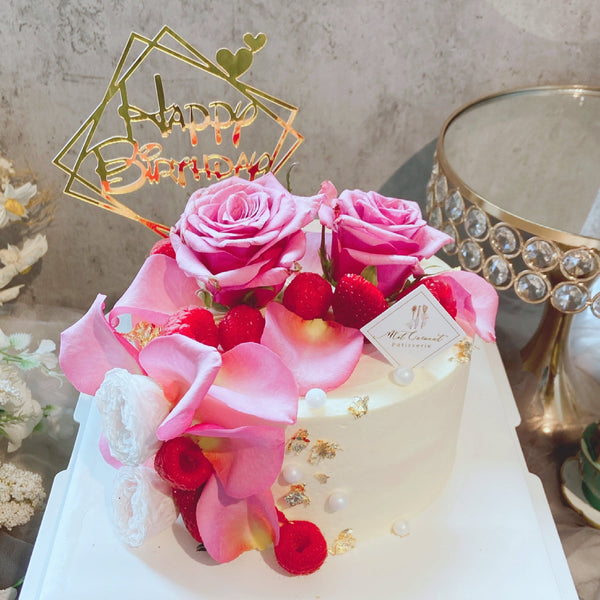 Fresh Flower Cake 鲜花蛋糕